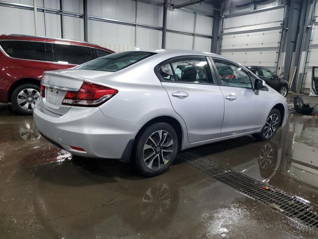 19XFB2F99DE072849 - 2013 HONDA CIVIC EXL ვერცხლისფერი ფოტო 3