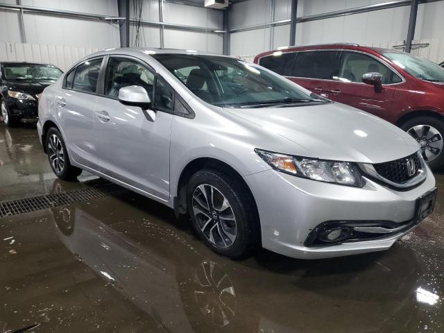 19XFB2F99DE072849 - 2013 HONDA CIVIC EXL ვერცხლისფერი ფოტო 4