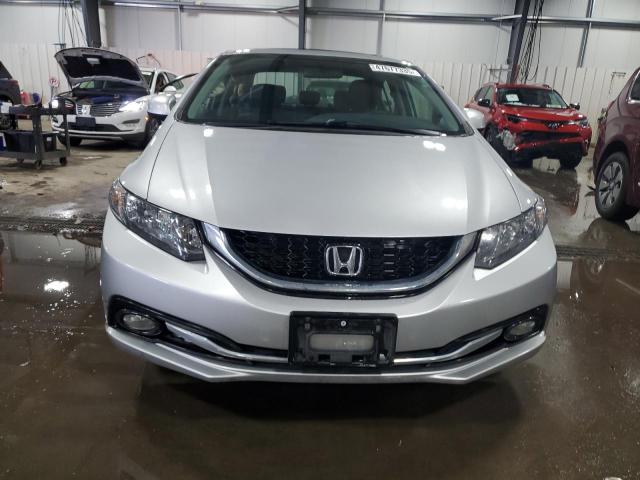 19XFB2F99DE072849 - 2013 HONDA CIVIC EXL ვერცხლისფერი ფოტო 5