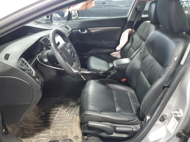 19XFB2F99DE072849 - 2013 HONDA CIVIC EXL ვერცხლისფერი ფოტო 7