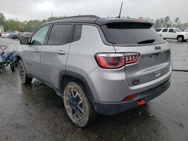 3C4NJDDB2LT214355 - 2020 JEEP COMPASS TRAILHAWK SILVER photo 2