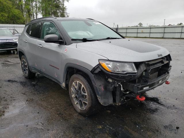 3C4NJDDB2LT214355 - 2020 JEEP COMPASS TRAILHAWK SILVER photo 4