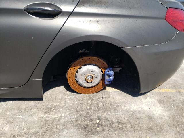 WBS6E9C54HG437339 - 2017 BMW M6 GRAN COUPE CHARCOAL photo 12