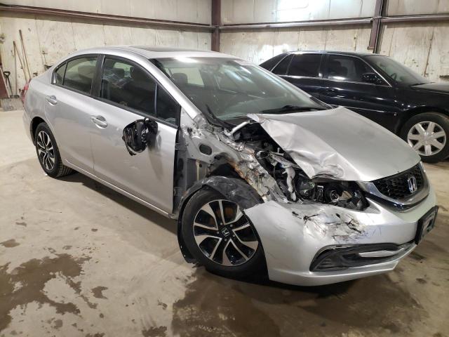 19XFB2F86FE067621 - 2015 HONDA CIVIC EX SILVER photo 4