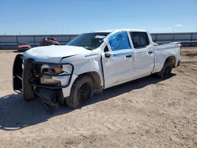 1GCUYAEF2KZ249590 - 2019 CHEVROLET SILVERADO K1500 WHITE photo 1