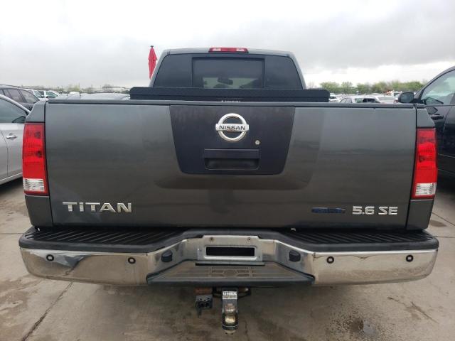 1N6BA07G18N320061 - 2008 NISSAN TITAN XE GRAY photo 6