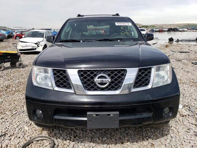 5N1AR18WX6C674779 - 2006 NISSAN PATHFINDER LE Սև լուսանկար 5