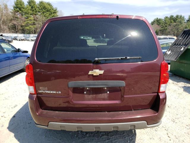 1GNDU23127D144729 - 2007 CHEVROLET UPLANDER LS 勃艮第红 照片 6
