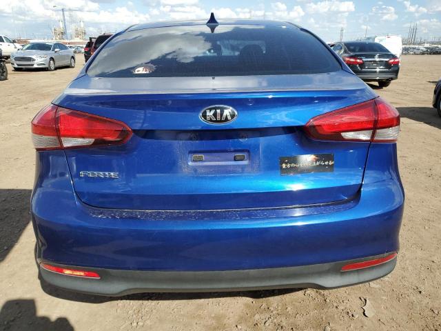 3KPFK4A73HE028269 - 2017 KIA FORTE LX BLUE photo 6