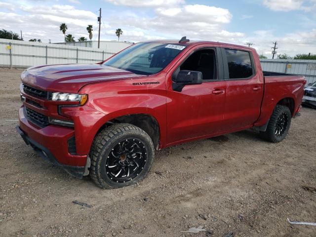 1GCPWDED8MZ394932 - 2021 CHEVROLET SILVERADO C1500 RST RED photo 1