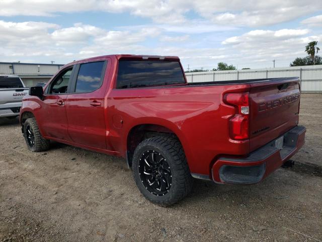 1GCPWDED8MZ394932 - 2021 CHEVROLET SILVERADO C1500 RST RED photo 2