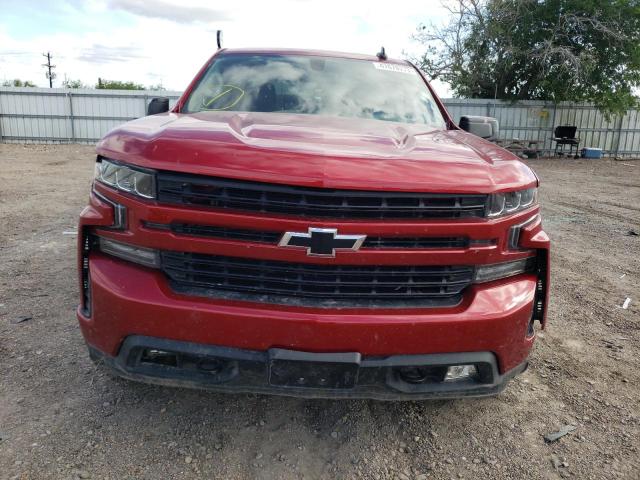 1GCPWDED8MZ394932 - 2021 CHEVROLET SILVERADO C1500 RST RED photo 5