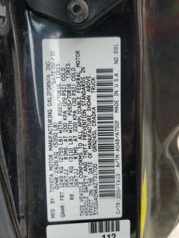 5TEUU4EN6AZ731700 - 2010 TOYOTA TACOMA ACCESS CAB Qara foto 12