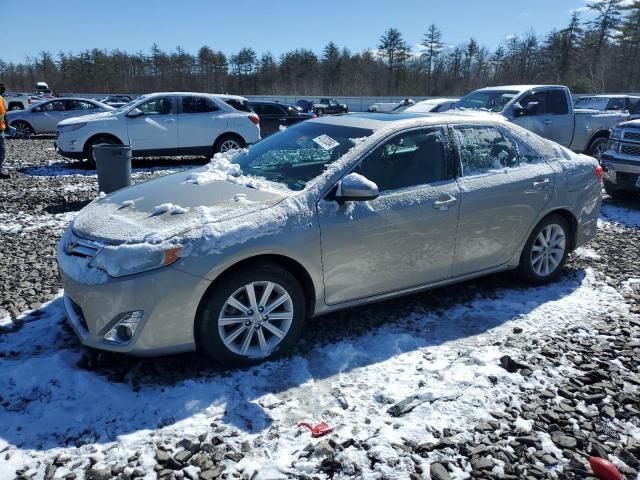 4T1BD1FK5EU102143 - 2014 TOYOTA CAMRY HYBRID BEIGE photo 1