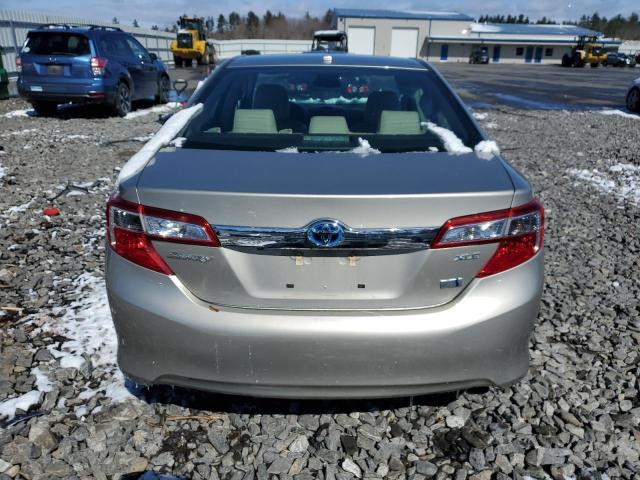 4T1BD1FK5EU102143 - 2014 TOYOTA CAMRY HYBRID BEIGE photo 6