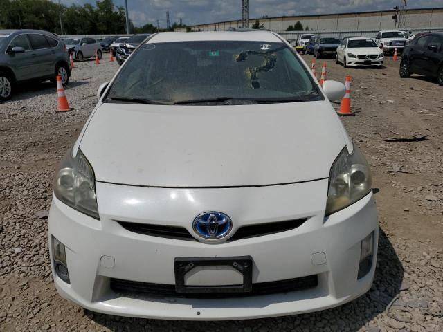 JTDKN3DU8A0129341 - 2010 TOYOTA PRIUS WHITE photo 5