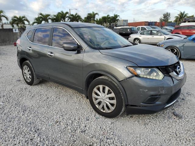 KNMAT2MT5FP530461 - 2015 NISSAN ROGUE S GRAY photo 4