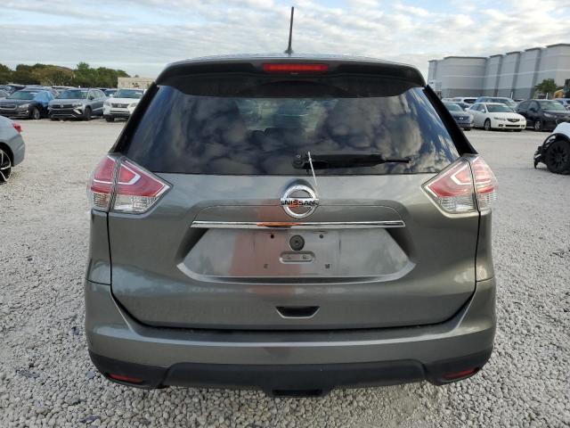 KNMAT2MT5FP530461 - 2015 NISSAN ROGUE S GRAY photo 6