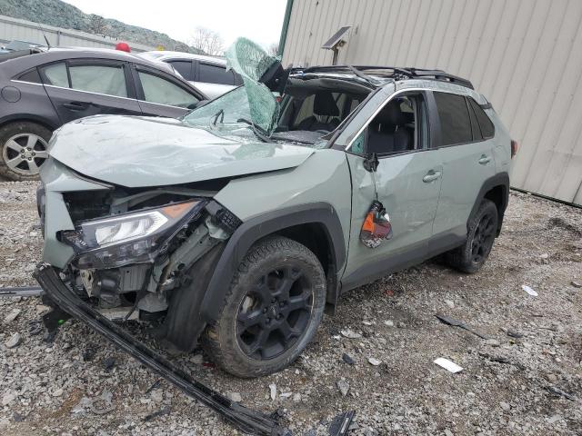 2T3J1RFV9LC069053 - 2020 TOYOTA RAV4 ADVENTURE TEAL photo 1