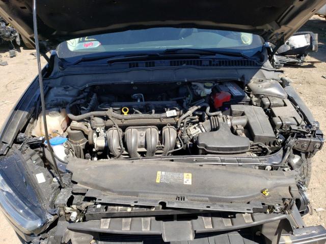 3FA6P0H75FR136064 - 2015 FORD FUSION SE GRAY photo 11