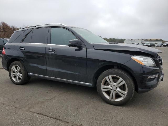 4JGDA5HB8DA114714 - 2013 MERCEDES-BENZ ML 350 4MATIC BLACK photo 4