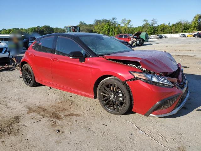 4T1K61AK0NU499133 - 2022 TOYOTA CAMRY XSE RED photo 4