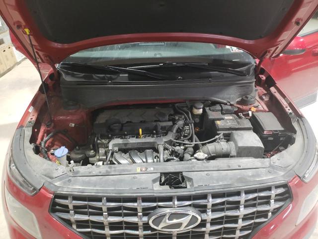 KMHRC8A30NU188116 - 2022 HYUNDAI VENUE SEL RED photo 11