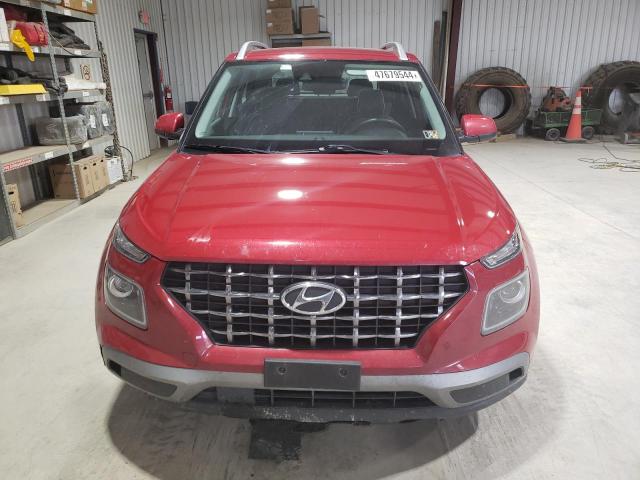 KMHRC8A30NU188116 - 2022 HYUNDAI VENUE SEL RED photo 5