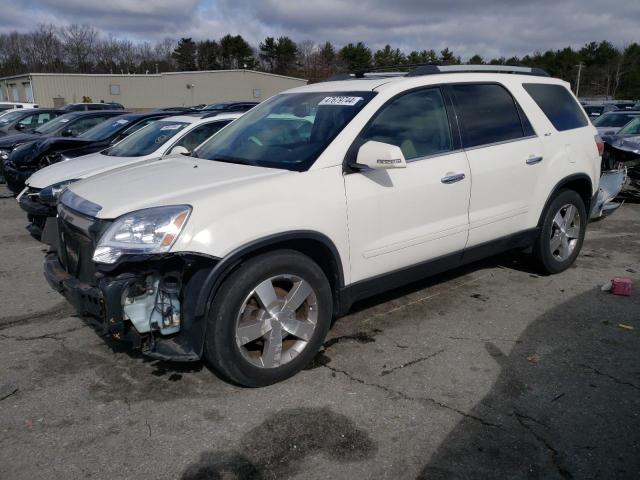 1GKLVMED8AJ211304 - 2010 GMC ACADIA SLT-1 WHITE photo 1