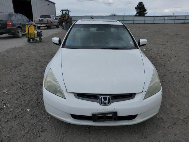 1HGCM66584A064358 - 2004 HONDA ACCORD EX WHITE photo 5