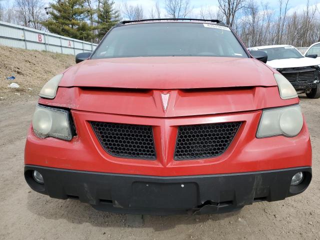 3G7DA03E33S541612 - 2003 PONTIAC AZTEK RED photo 5