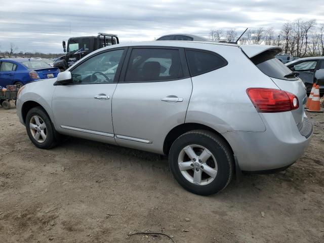 JN8AS5MV9DW100218 - 2013 NISSAN ROGUE S SILVER photo 2