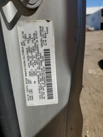 5TESM92N71Z758140 - 2001 TOYOTA TACOMA XTRACAB PRERUNNER 银色 照片 12