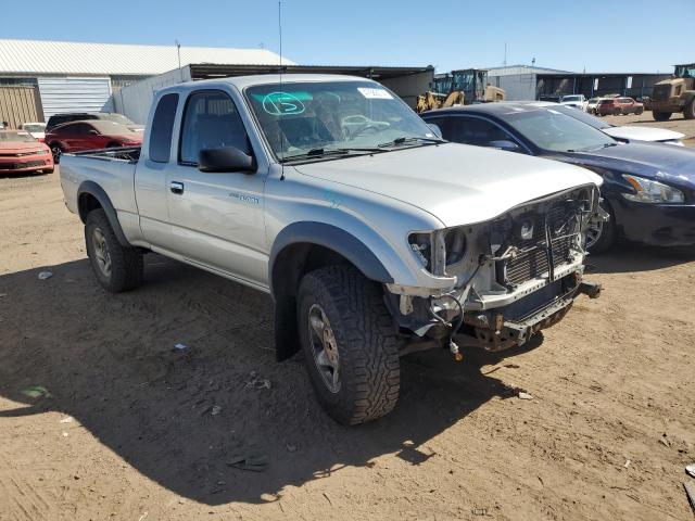 5TESM92N71Z758140 - 2001 TOYOTA TACOMA XTRACAB PRERUNNER SILVER photo 4