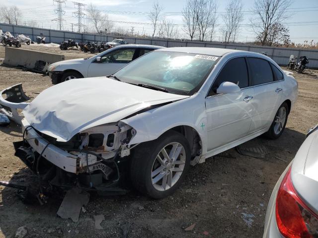 2G1WC5E38E1186912 - 2014 CHEVROLET IMPALA LIM LTZ WHITE photo 1