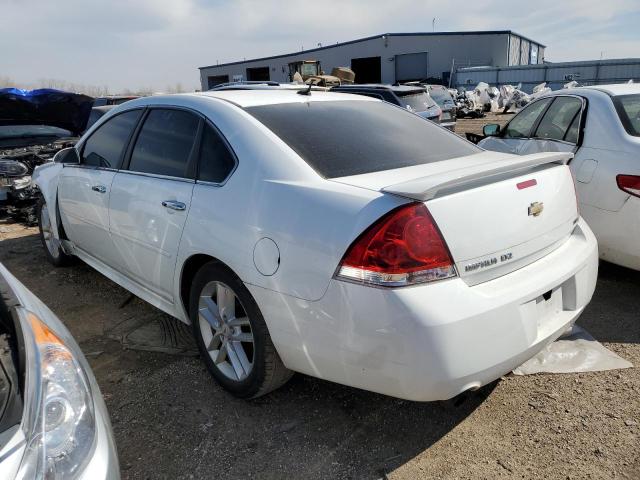 2G1WC5E38E1186912 - 2014 CHEVROLET IMPALA LIM LTZ WHITE photo 2