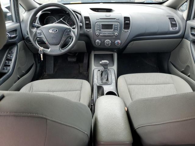 KNAFK4A66F5282006 - 2015 KIA FORTE LX SILVER photo 8