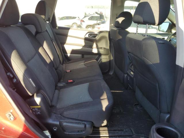 5N1DR2MN4JC647490 - 2018 NISSAN PATHFINDER S RED photo 10