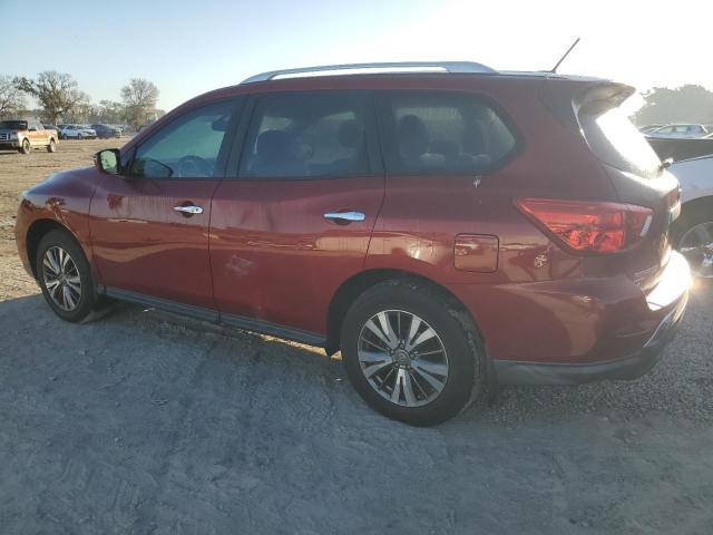 5N1DR2MN4JC647490 - 2018 NISSAN PATHFINDER S RED photo 2