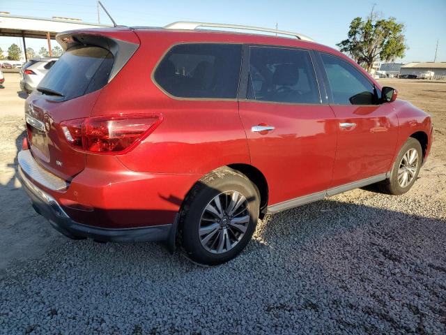 5N1DR2MN4JC647490 - 2018 NISSAN PATHFINDER S RED photo 3