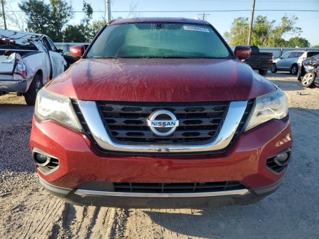 5N1DR2MN4JC647490 - 2018 NISSAN PATHFINDER S RED photo 5