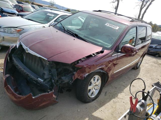 2A8HR54169R525889 - 2009 CHRYSLER TOWN & COU TOURING BURGUNDY photo 1