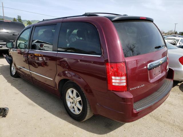 2A8HR54169R525889 - 2009 CHRYSLER TOWN & COU TOURING BURGUNDY photo 2