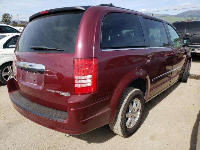 2A8HR54169R525889 - 2009 CHRYSLER TOWN & COU TOURING BURGUNDY photo 3