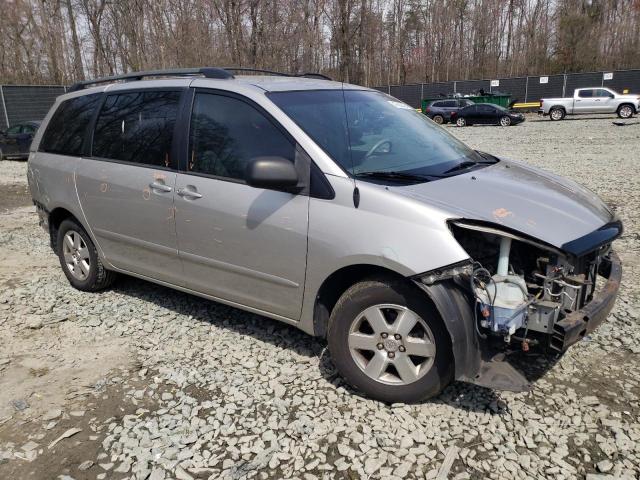 5TDZK23C37S012251 - 2007 TOYOTA SIENNA CE SILVER photo 4