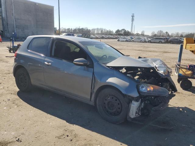 WVWBB7AJ2CW259982 - 2012 VOLKSWAGEN GOLF GRAY photo 4