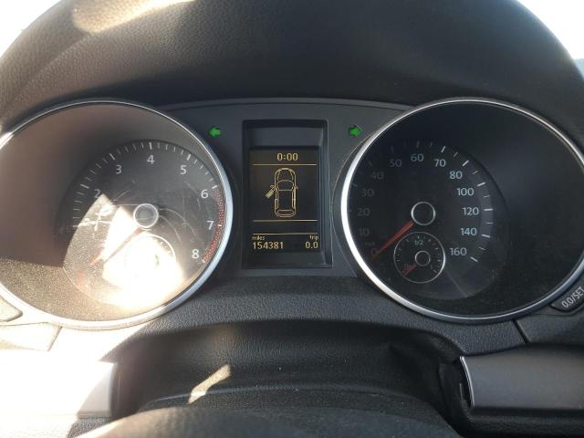 WVWBB7AJ2CW259982 - 2012 VOLKSWAGEN GOLF GRAY photo 9