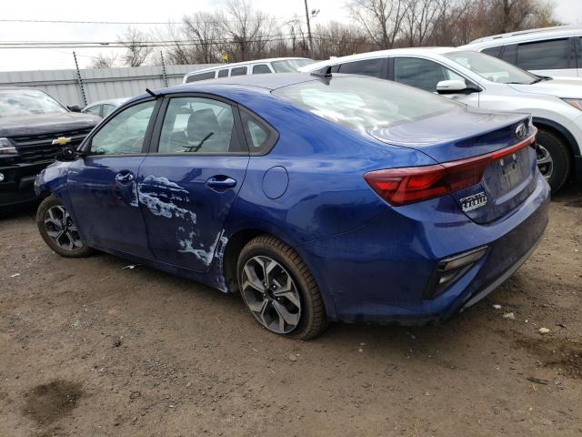 3KPF24AD2KE098598 - 2019 KIA FORTE FE BLUE photo 2