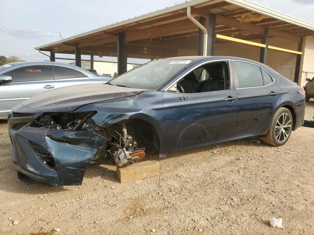 4T1B11HK3KU812871 - 2019 TOYOTA CAMRY L BLUE photo 1