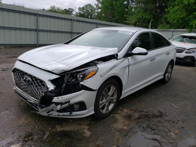 5NPE34AF1KH738421 - 2019 HYUNDAI SONATA LIMITED WHITE photo 1